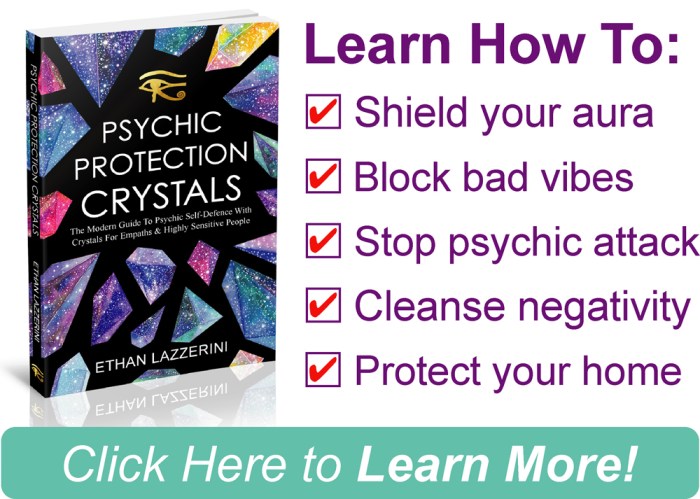 Psychic protection crystals book 2